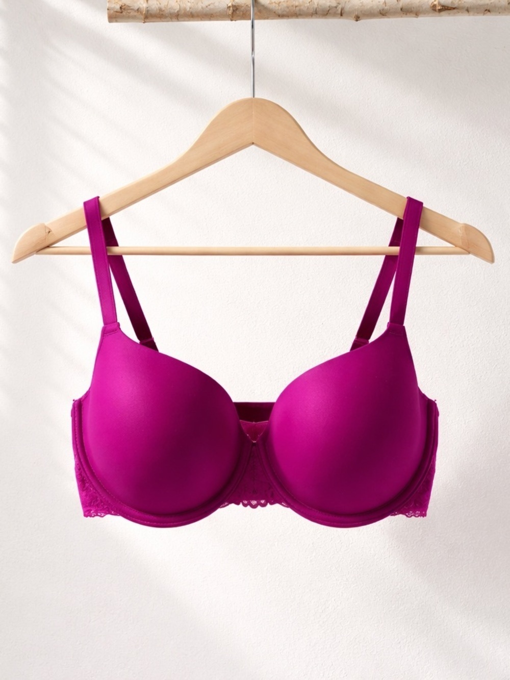 La SENZA Vibrant Sexy Tease Full Coverage Pink Bra | 36D
